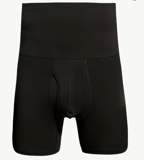 Say No to Crack high-waisted boxer briefs in black